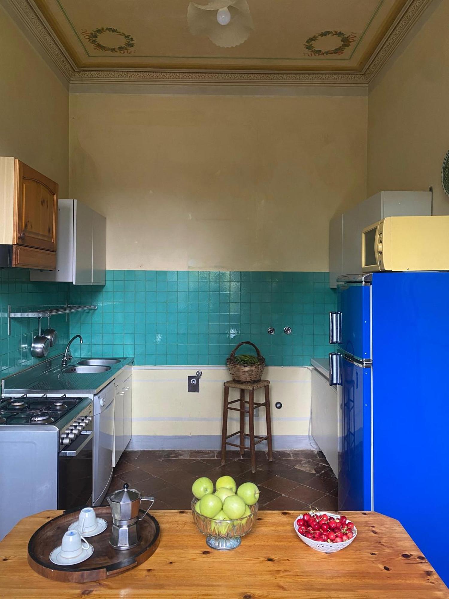 B&B In An 1800S Frescoed Villa With Panoramic Solarium And Historic Park - Villa Mastrangelo 库里德尔特伦托 外观 照片