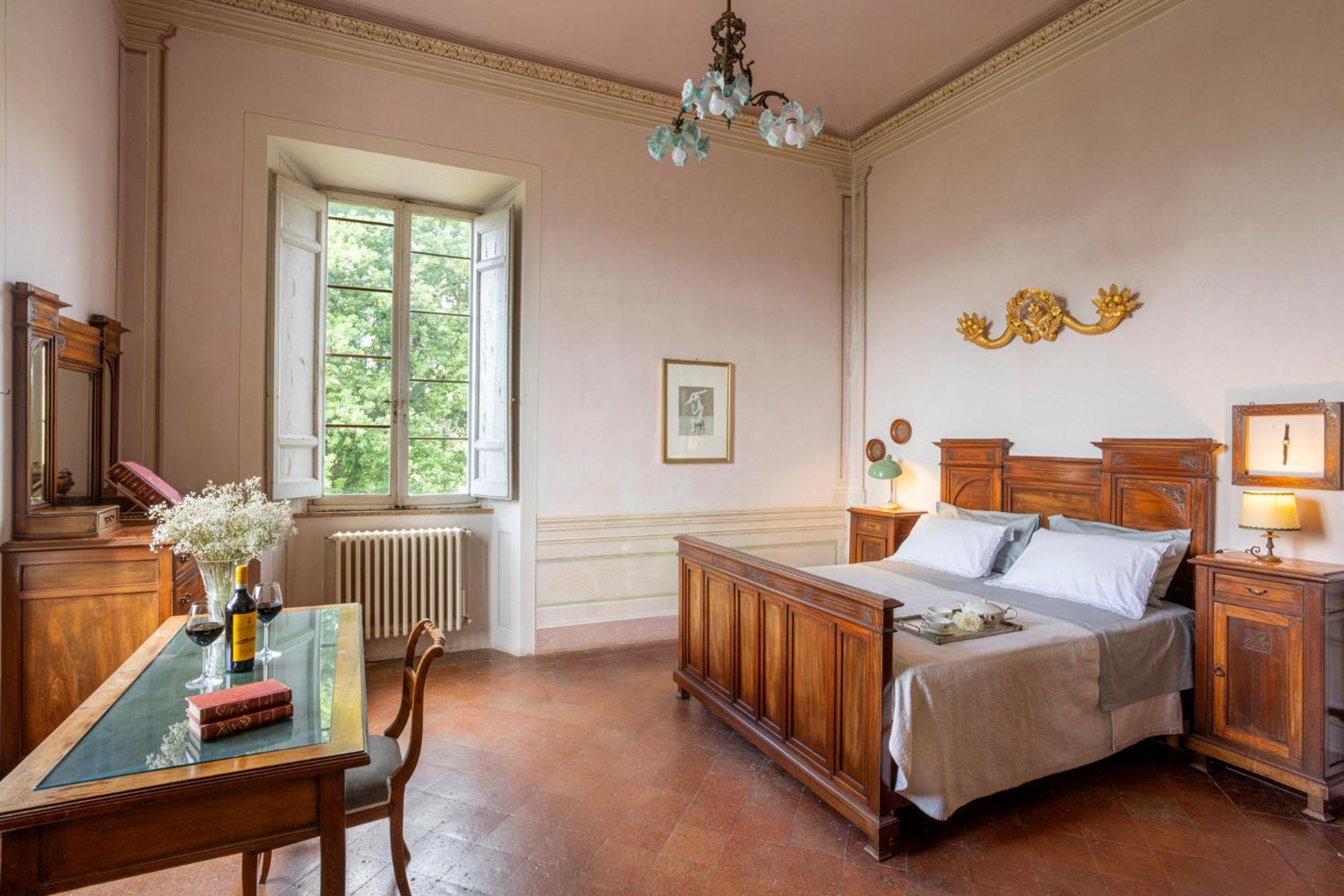 B&B In An 1800S Frescoed Villa With Panoramic Solarium And Historic Park - Villa Mastrangelo 库里德尔特伦托 外观 照片